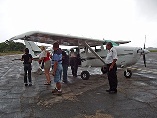 meie lennuk sõiduks Ciudad Bolivar-ist Canaima-sse