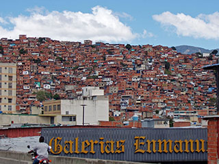 Caracas, vaade vaeste linnaosale