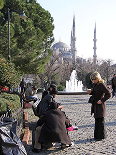 taustal Sultan Ahmed Mosque