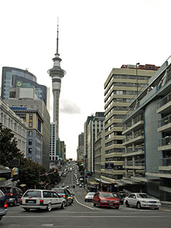 Auckland, taamal Skytower