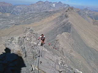 2 849 m, tõuseme selle võistluse kõrgeima tipu poole, Mont Buet ... [117:34:43]